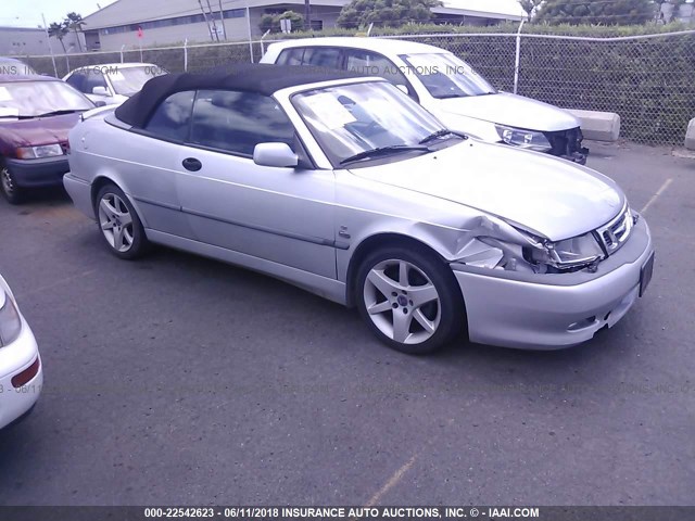 YS3DF78K437005589 - 2003 SAAB 9-3 SE SILVER photo 1