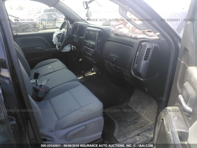 1GTV2LEC2GZ311066 - 2016 GMC SIERRA K1500 BLACK photo 5