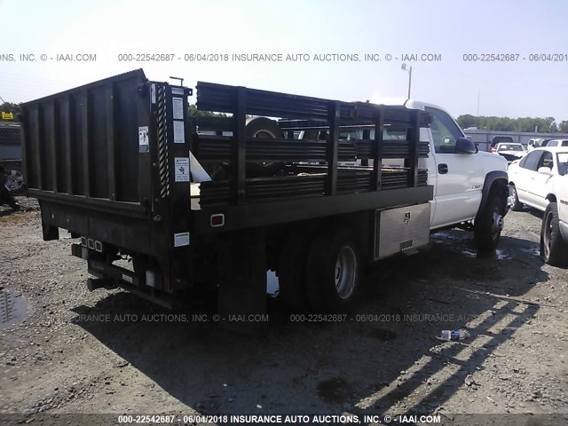 1GBJC34U94E314771 - 2004 CHEVROLET SILVERADO C3500 WHITE photo 4