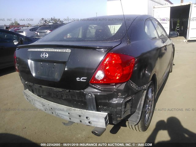 JTKDE177560092512 - 2006 TOYOTA SCION TC 黑色 照片 4