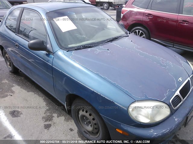 KLATA2261YB482914 - 2000 DAEWOO LANOS S Azul foto 6