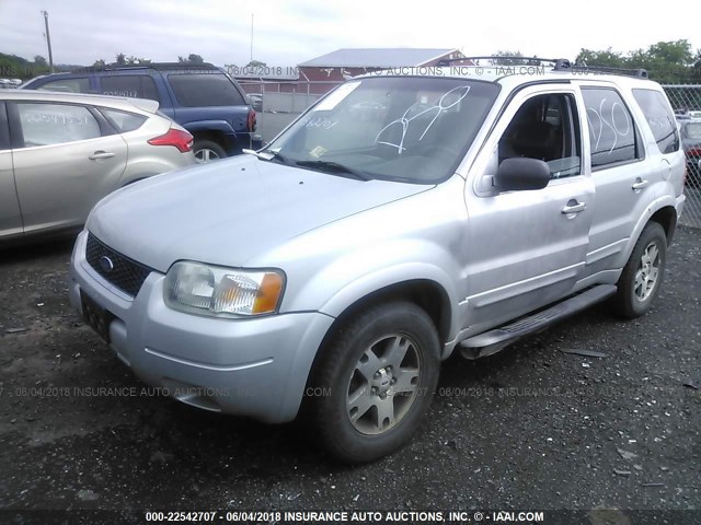 1FMCU941X3KE05182 - 2003 FORD ESCAPE LIMITED SILVER photo 2