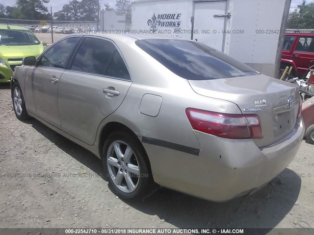 4T1BE46K59U848306 - 2009 TOYOTA CAMRY SE/LE/XLE ოქროსფერი ფოტო 3
