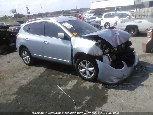 JN8AS5MT5BW176515 - 2011 NISSAN ROGUE S/SV/KROM SILVER photo 1