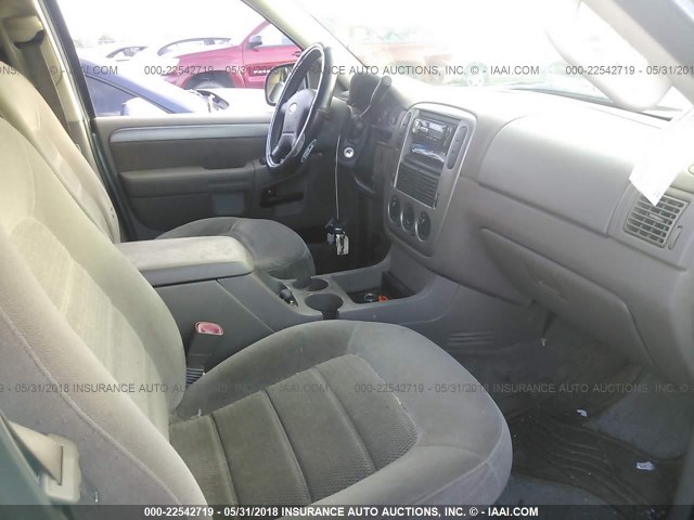 1FMDU73KX3ZB09377 - 2003 FORD EXPLORER XLT/XLT SPORT/NBX 绿色 照片 5