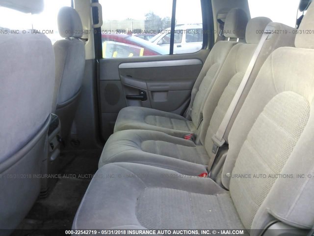 1FMDU73KX3ZB09377 - 2003 FORD EXPLORER XLT/XLT SPORT/NBX 绿色 照片 8