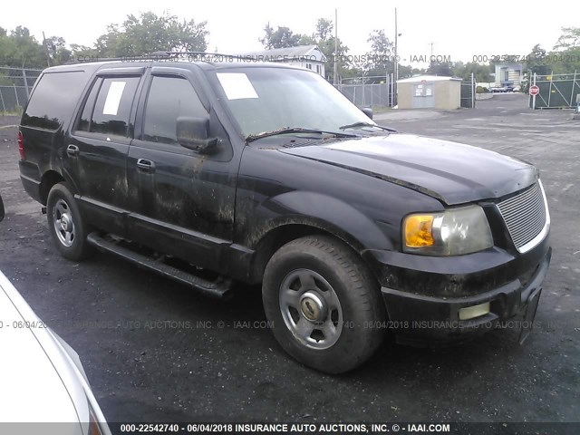 1FMFU16L73LA93152 - 2003 FORD EXPEDITION XLT შავი ფოტო 1
