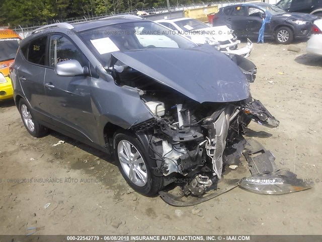 KM8JU3AC0BU243897 - 2011 HYUNDAI TUCSON GLS/LIMITED ვერცხლისფერი ფოტო 1