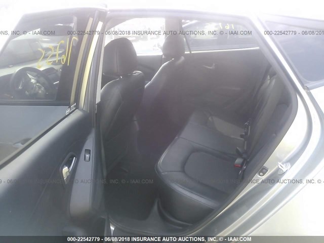 KM8JU3AC0BU243897 - 2011 HYUNDAI TUCSON GLS/LIMITED ვერცხლისფერი ფოტო 8