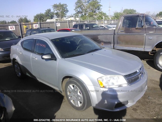 1B3BD4FB5BN516911 - 2011 DODGE AVENGER EXPRESS GRAY photo 1