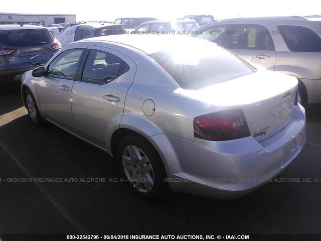 1B3BD4FB5BN516911 - 2011 DODGE AVENGER EXPRESS 灰色 照片 3