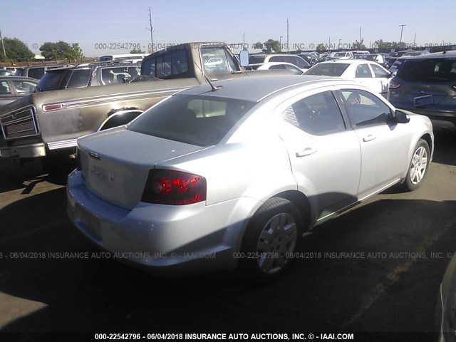 1B3BD4FB5BN516911 - 2011 DODGE AVENGER EXPRESS 灰色 照片 4