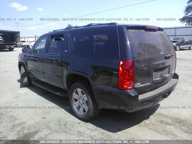 1GKFC16027R416527 - 2007 GMC YUKON XL C1500 BLACK photo 3