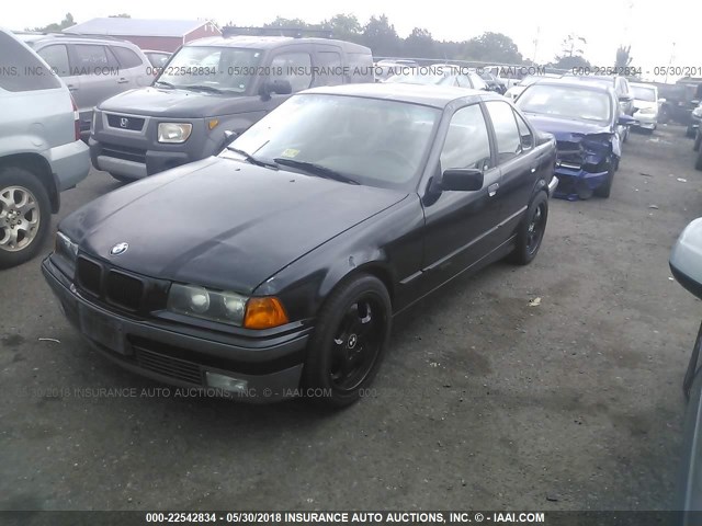 WBACB4329RFL16564 - 1994 BMW 325 I AUTOMATIC BLACK photo 2