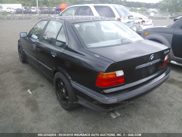 WBACB4329RFL16564 - 1994 BMW 325 I AUTOMATIC BLACK photo 3