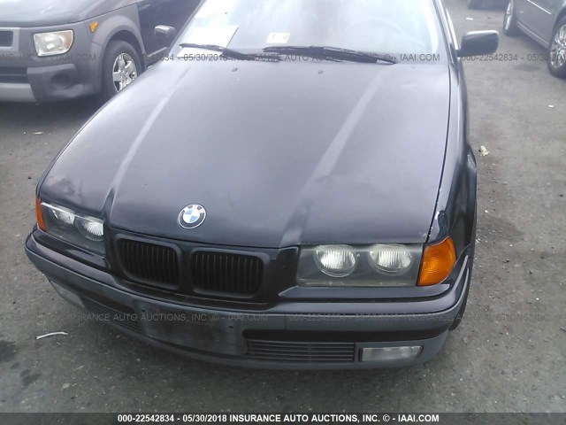 WBACB4329RFL16564 - 1994 BMW 325 I AUTOMATIC BLACK photo 6