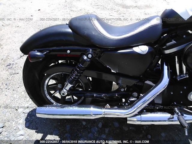 1HD4LE219EC415009 - 2014 HARLEY-DAVIDSON XL883 IRON 883 BLACK photo 6