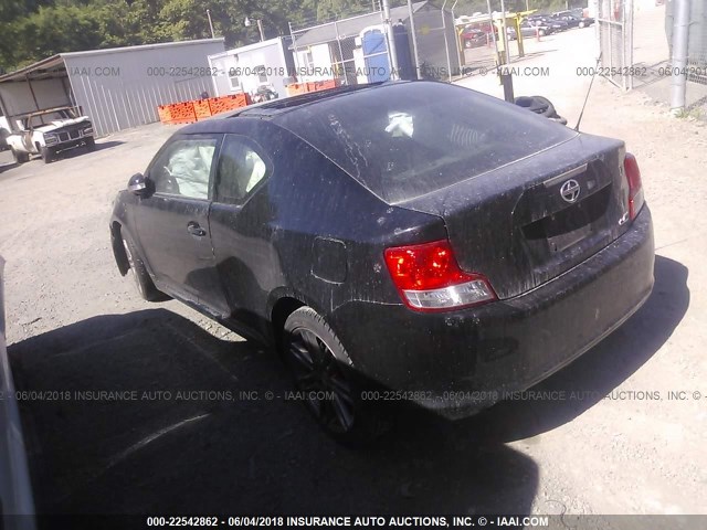 JTKJF5C77C3043643 - 2012 TOYOTA SCION TC 黑色 照片 3