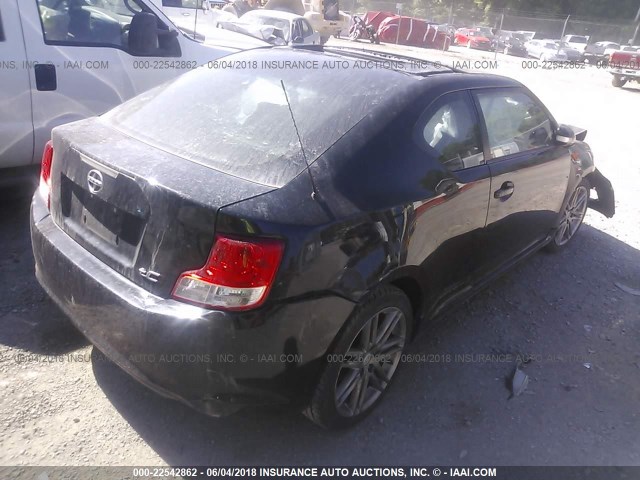 JTKJF5C77C3043643 - 2012 TOYOTA SCION TC 黑色 照片 4