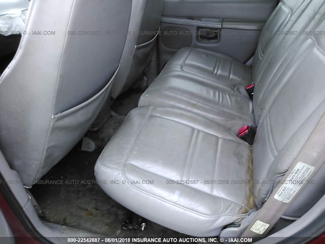 4M2ZU55P2XUJ14786 - 1999 MERCURY MOUNTAINEER  RED photo 8