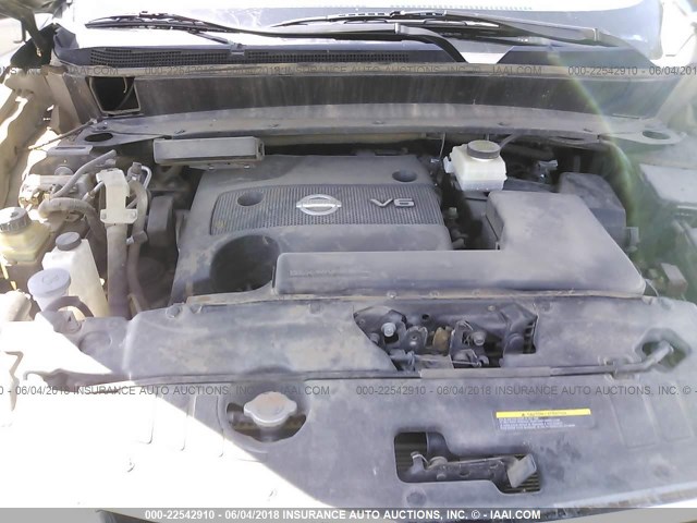 5N1AR2MN4DC661123 - 2013 NISSAN PATHFINDER S/SV/SL/PLATINUM BLACK photo 10