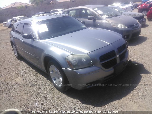 2D4FV47T16H315660 - 2006 DODGE MAGNUM SE GRAY photo 1