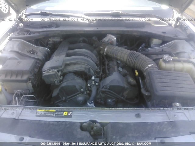 2D4FV47T16H315660 - 2006 DODGE MAGNUM SE GRAY photo 10