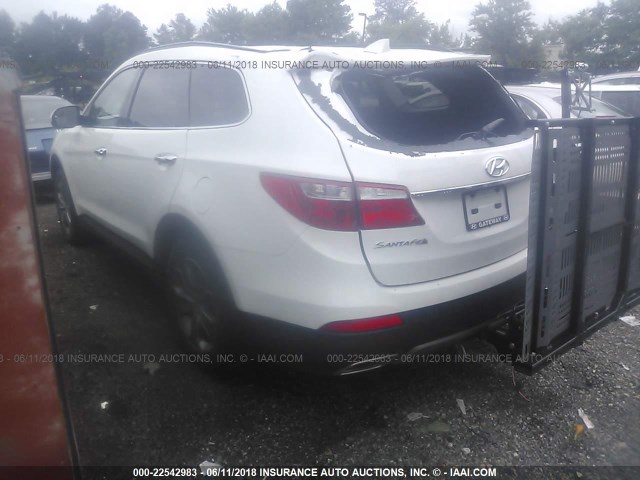 KM8SM4HF1GU154938 - 2016 HYUNDAI SANTA FE SE WHITE photo 3