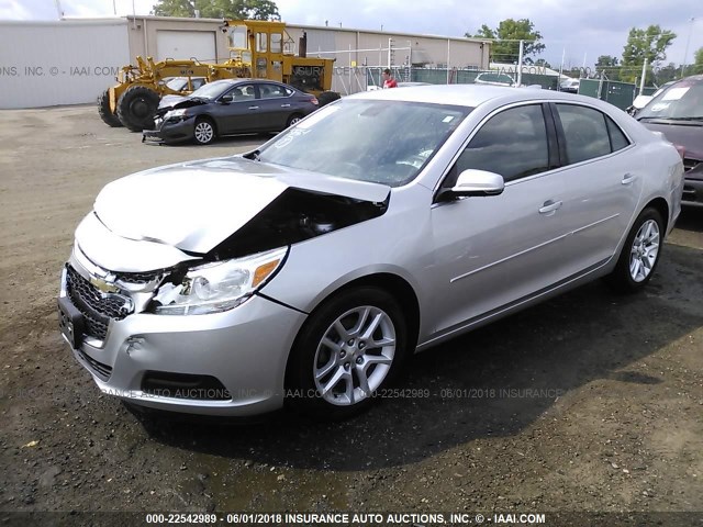 1G11C5SL0FF171846 - 2015 CHEVROLET MALIBU 1LT 银色 照片 2
