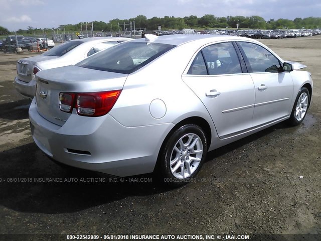 1G11C5SL0FF171846 - 2015 CHEVROLET MALIBU 1LT 银色 照片 4
