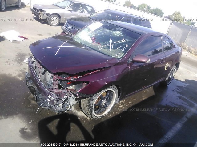 JTKDE177860125163 - 2006 TOYOTA SCION TC 栗色 照片 2