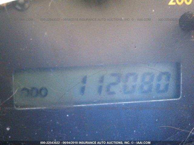 KL1TD66666B544460 - 2006 CHEVROLET AVEO LS BLACK photo 7