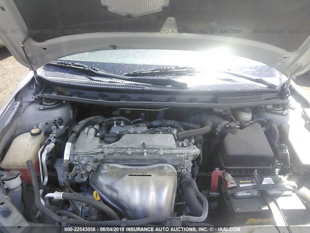 JTKJF5C76C3024758 - 2012 TOYOTA SCION TC ნაცრისფერი ფოტო 10