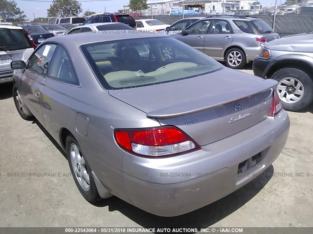 2T1CF22P4XC202339 - 1999 TOYOTA CAMRY SOLARA SE/SLE TAN photo 3