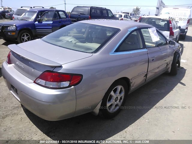 2T1CF22P4XC202339 - 1999 TOYOTA CAMRY SOLARA SE/SLE თაფლისფერი ფოტო 4