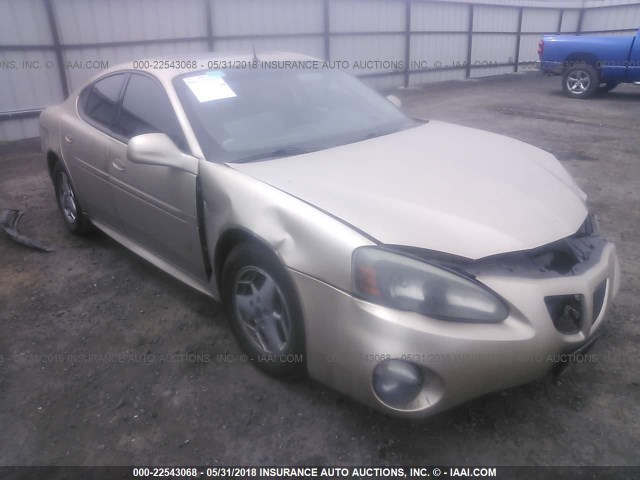 2G2WR524X41216241 - 2004 PONTIAC GRAND PRIX GTP Qızıl foto 1