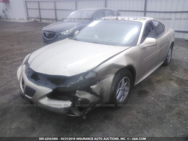 2G2WR524X41216241 - 2004 PONTIAC GRAND PRIX GTP Qızıl foto 2