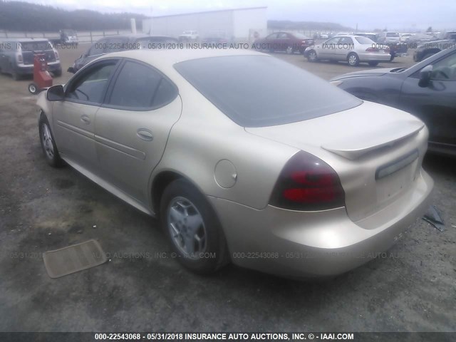 2G2WR524X41216241 - 2004 PONTIAC GRAND PRIX GTP Qızıl foto 3