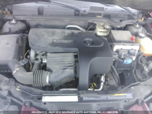 1G8AJ52F75Z127681 - 2005 SATURN ION LEVEL 2 Bordo foto 10