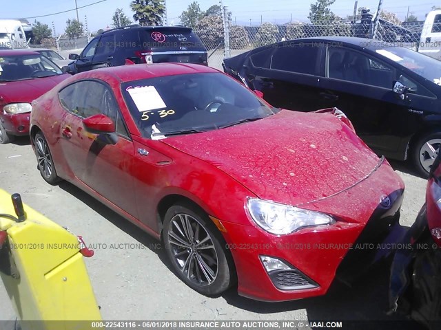 JF1ZNAA10G8707025 - 2016 TOYOTA SCION FR-S RED photo 1