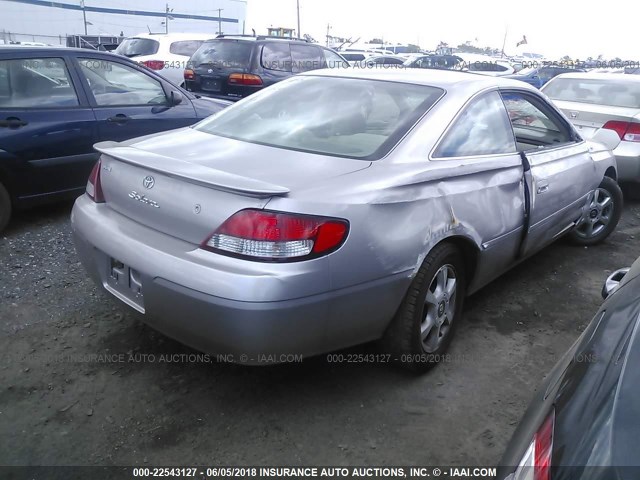 2T1CF22P0XC127462 - 1999 TOYOTA CAMRY SOLARA SE/SLE თაფლისფერი ფოტო 4