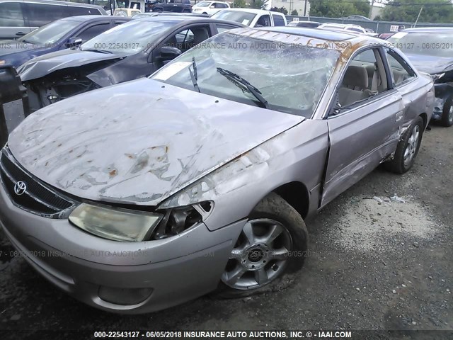 2T1CF22P0XC127462 - 1999 TOYOTA CAMRY SOLARA SE/SLE თაფლისფერი ფოტო 6