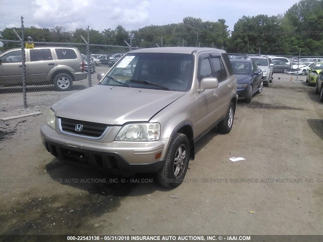 JHLRD18721S010069 - 2001 HONDA CR-V SE/LE Champagne photo 2