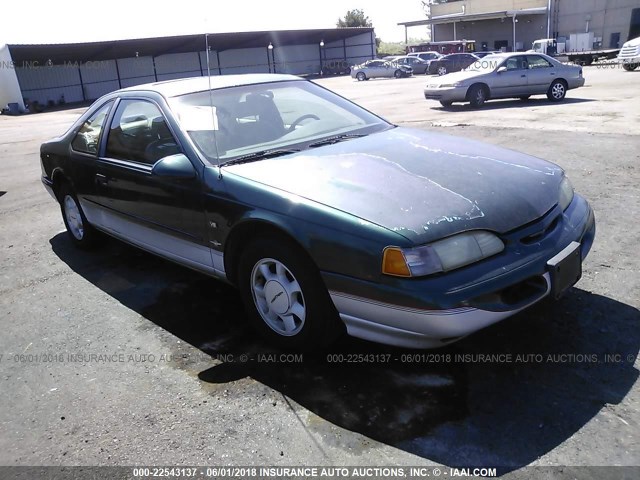 1FALP62W9SH153306 - 1995 FORD THUNDERBIRD LX GREEN photo 1