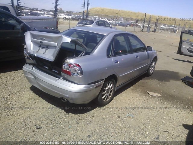 YV1VS27583F979825 - 2003 VOLVO S40 1.9T SILVER photo 4