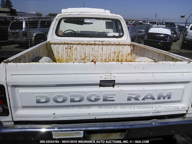 1B7FD14E5CS284678 - 1982 DODGE D-SERIES D150 WHITE photo 8