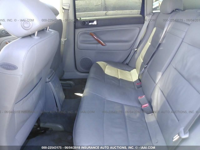 WVWRH63B52P010937 - 2002 VOLKSWAGEN PASSAT GLX 蓝色 照片 8