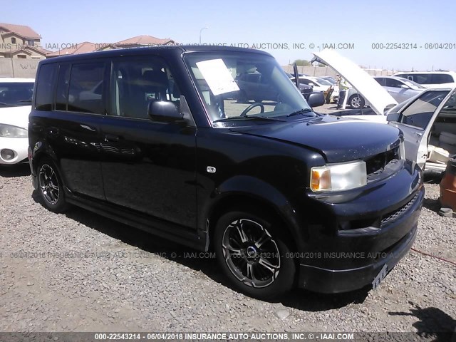 JTLKT324464086033 - 2006 TOYOTA SCION XB შავი ფოტო 1