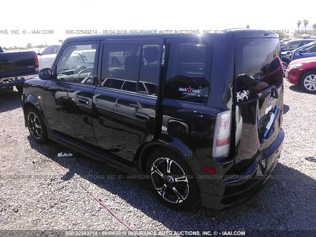 JTLKT324464086033 - 2006 TOYOTA SCION XB შავი ფოტო 3