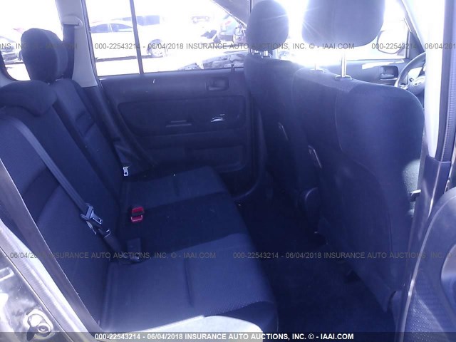 JTLKT324464086033 - 2006 TOYOTA SCION XB შავი ფოტო 8